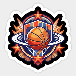 Basketball Madness Sticker